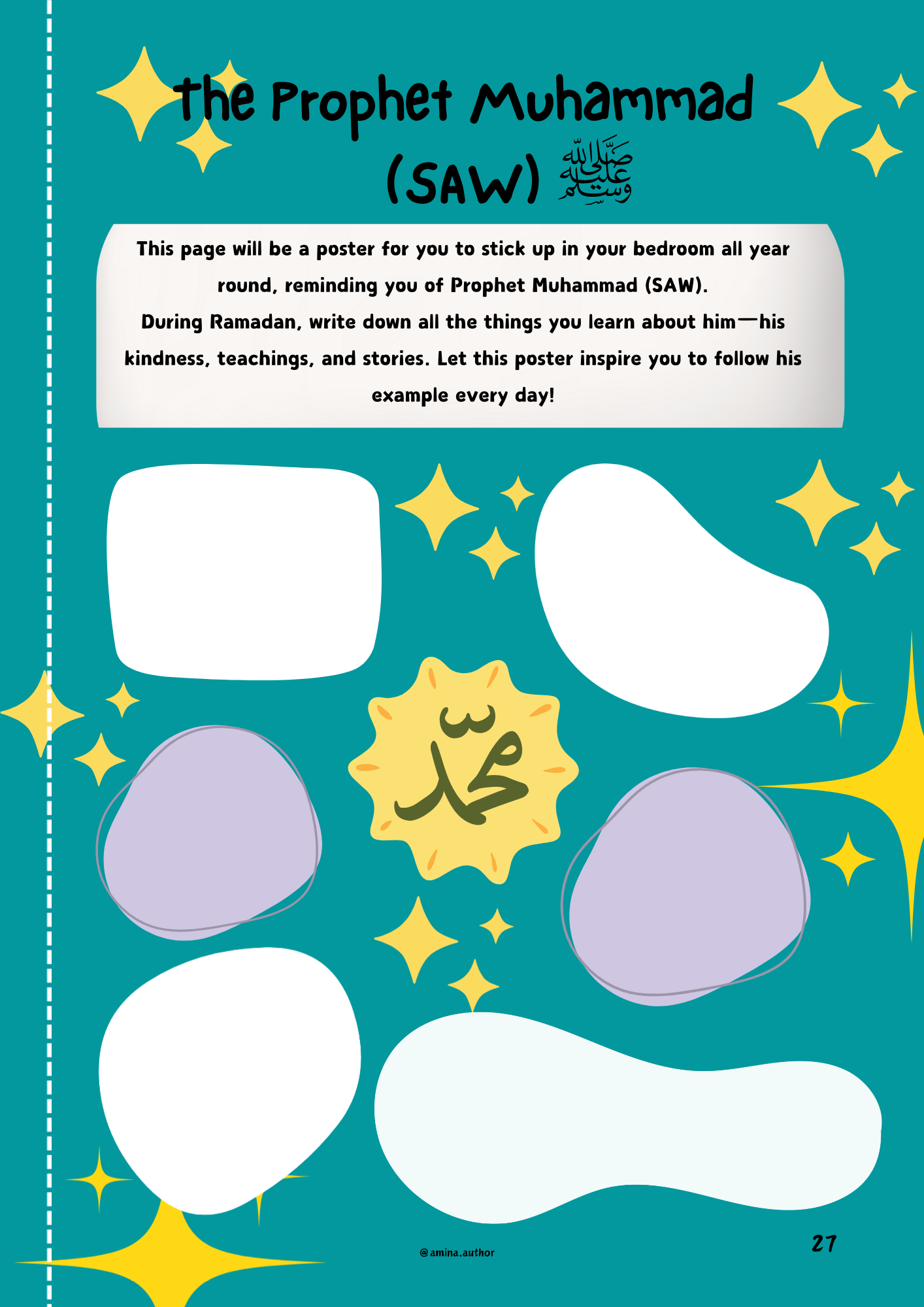 Ramadan Activity Book